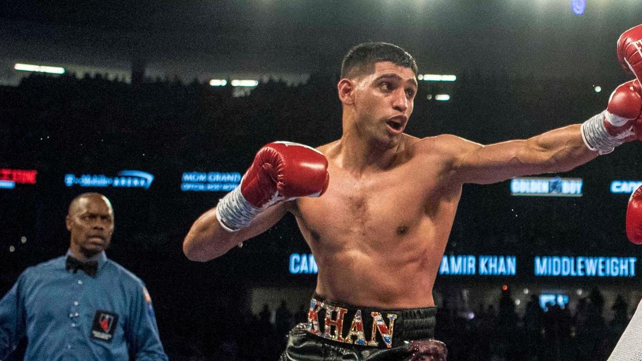 Boxer Amir Khan Discusses His Preparations for the Fight Against Terence Crawford