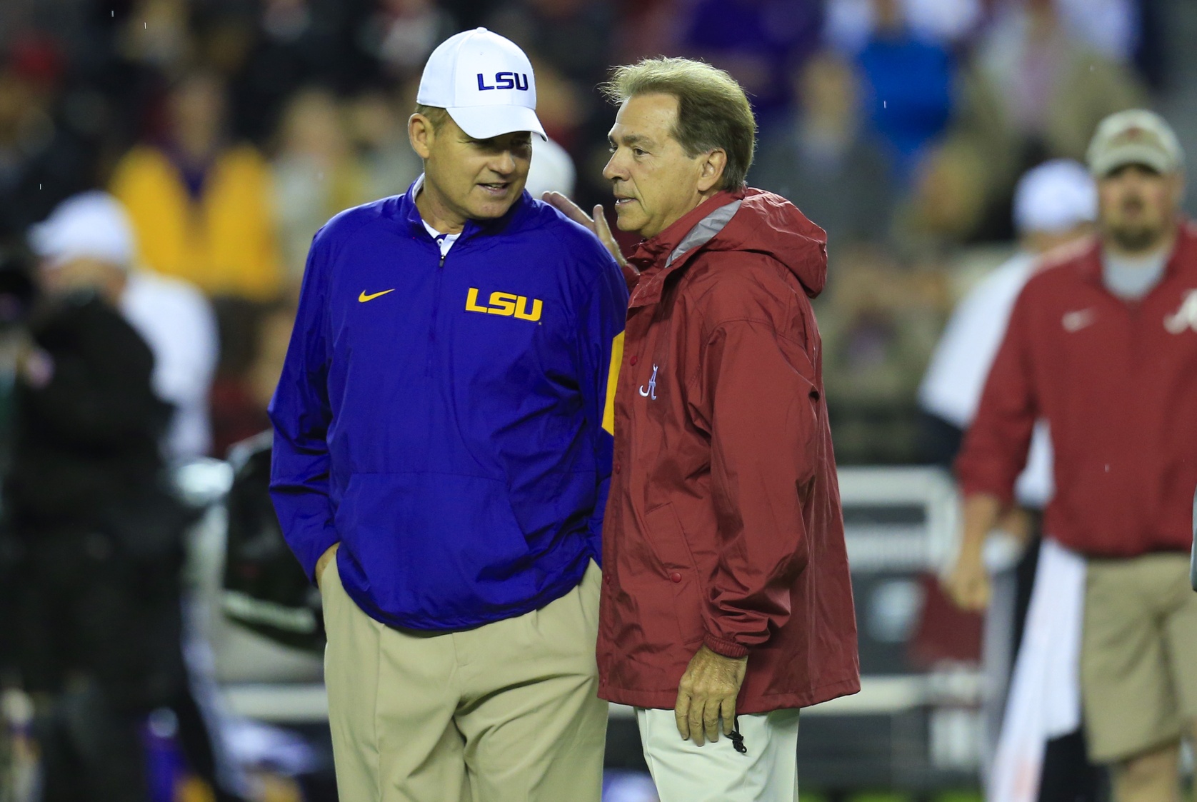 Nick Saban On Les Miles: 'One Of The Most Respected Colleagues We've Had' -  Stadium
