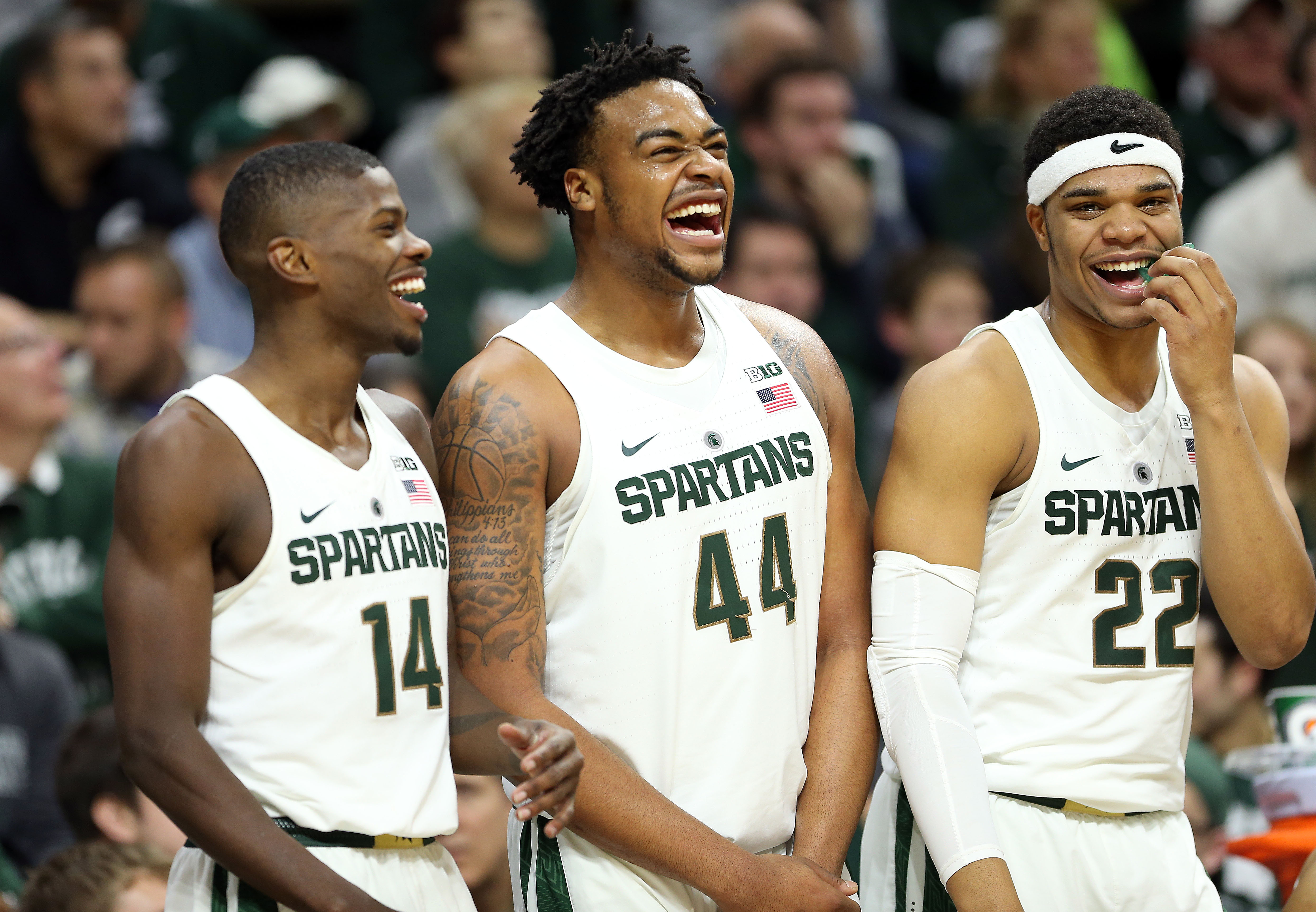 Michigan State rolls out new uniform for basketball season