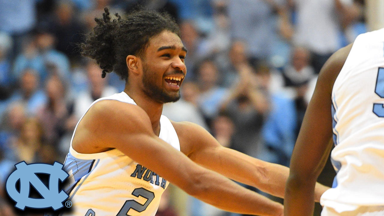 UNC PG Coby White ignites the Tar Heels. 