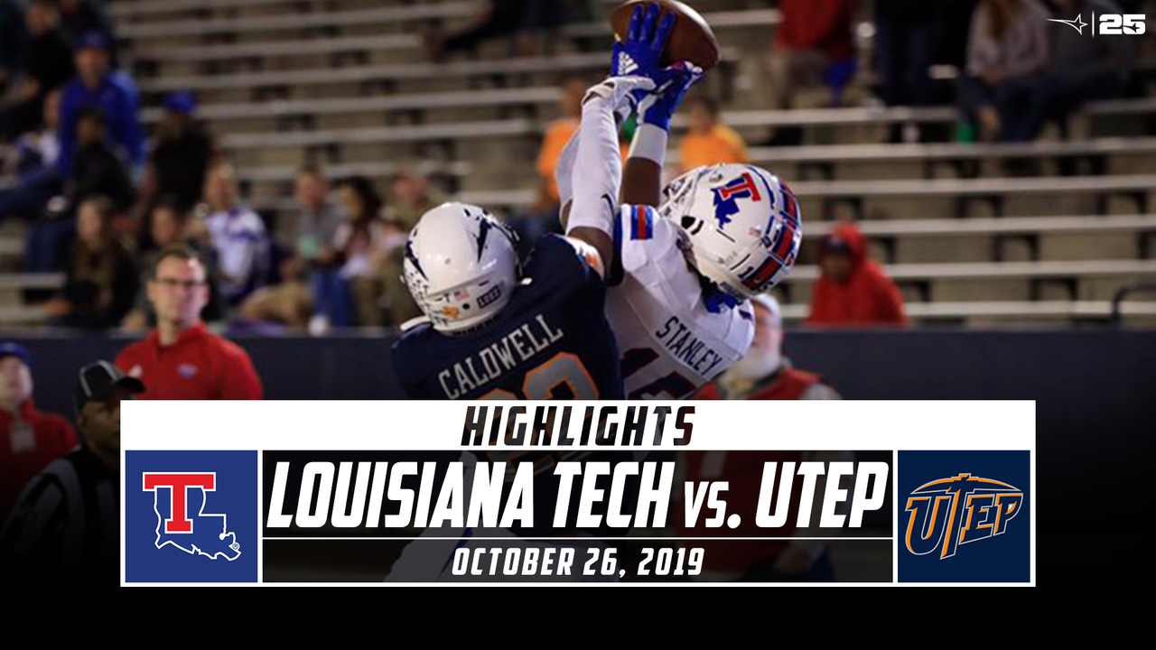 Louisiana Tech vs. UTEP Football Highlights (2019) - Stadium