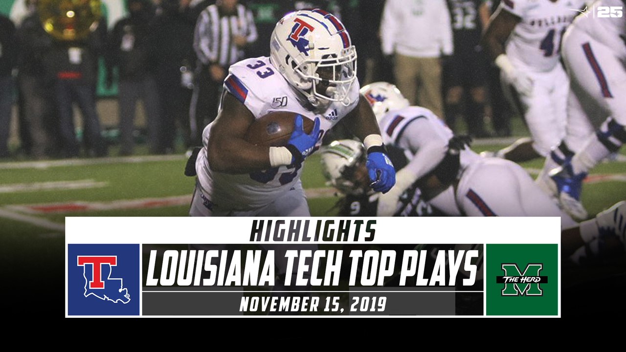 Louisiana Tech Football Top Plays vs. Marshall (2019) - Stadium