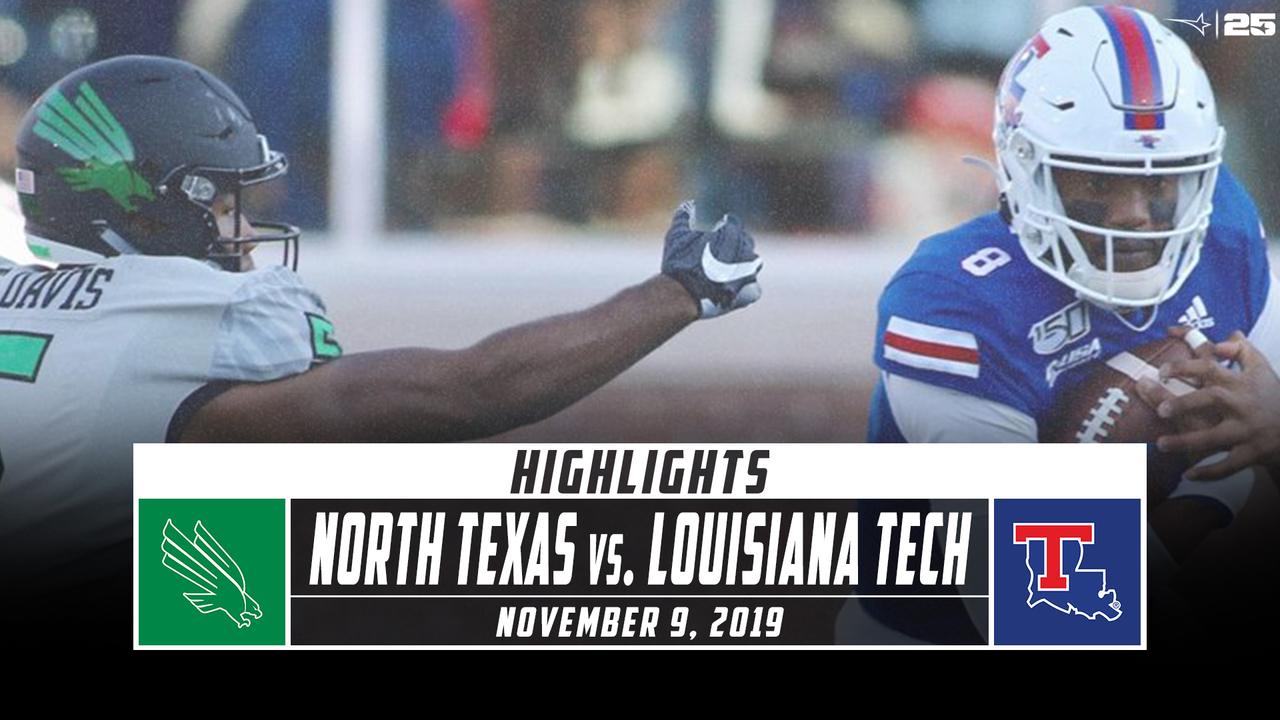 North Texas vs. Louisiana Tech Football Highlights (2019) - Stadium